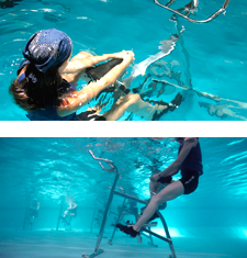 Underwater bikes